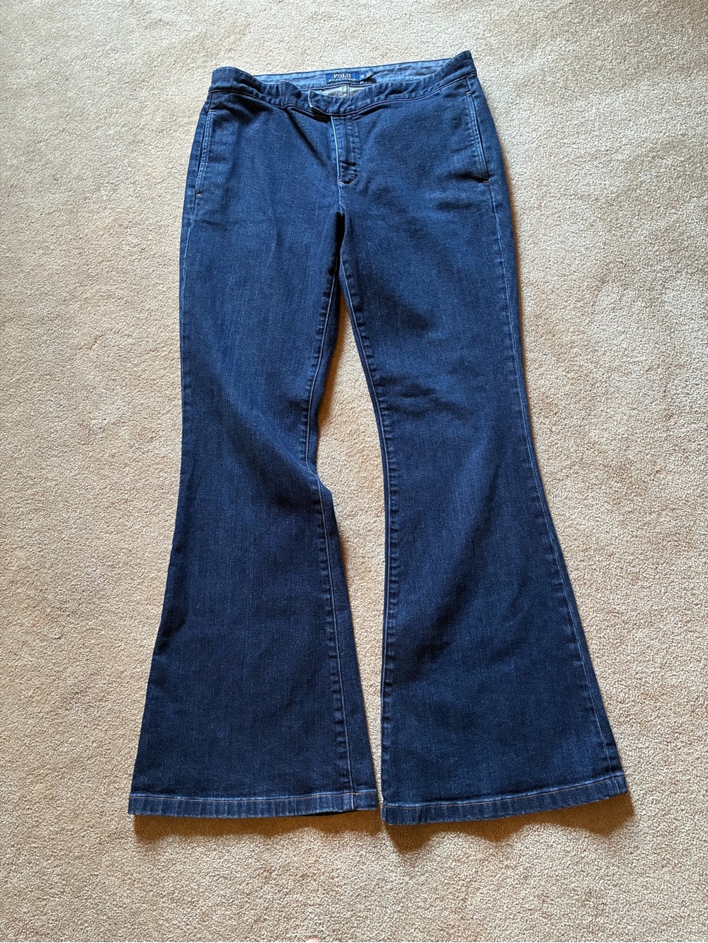 Polo by Ralph Lauren Dark Indigo Flared Jeans
